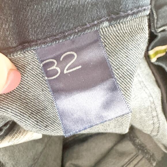 Pilcro the Icon Flare Jean Patch Pockets Women’s Size 32 mid-dark wash - Picture 10 of 16